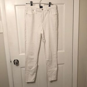 JCrew white jeans